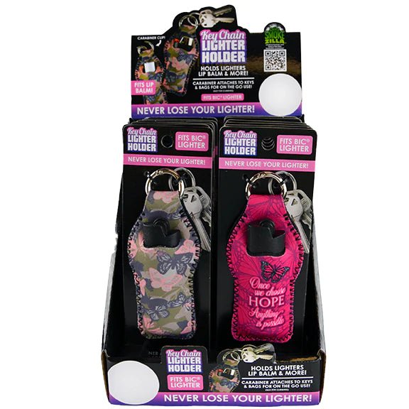 NEOPRENE LIGHTER CASE 12CT DISPLAY - SMDistro