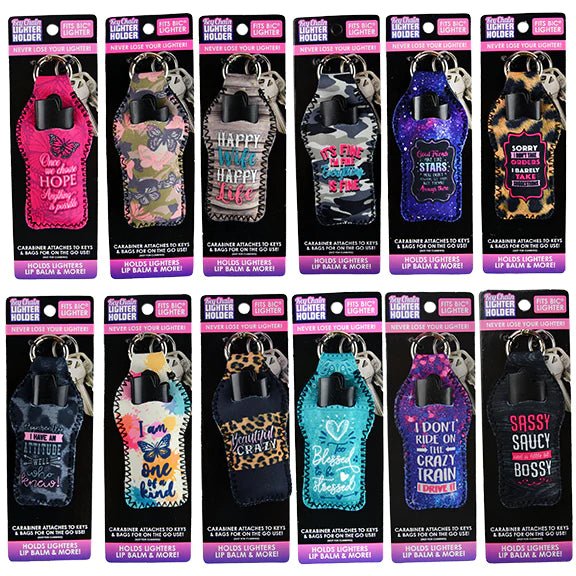 NEOPRENE LIGHTER CASE 12CT DISPLAY - SMDistro