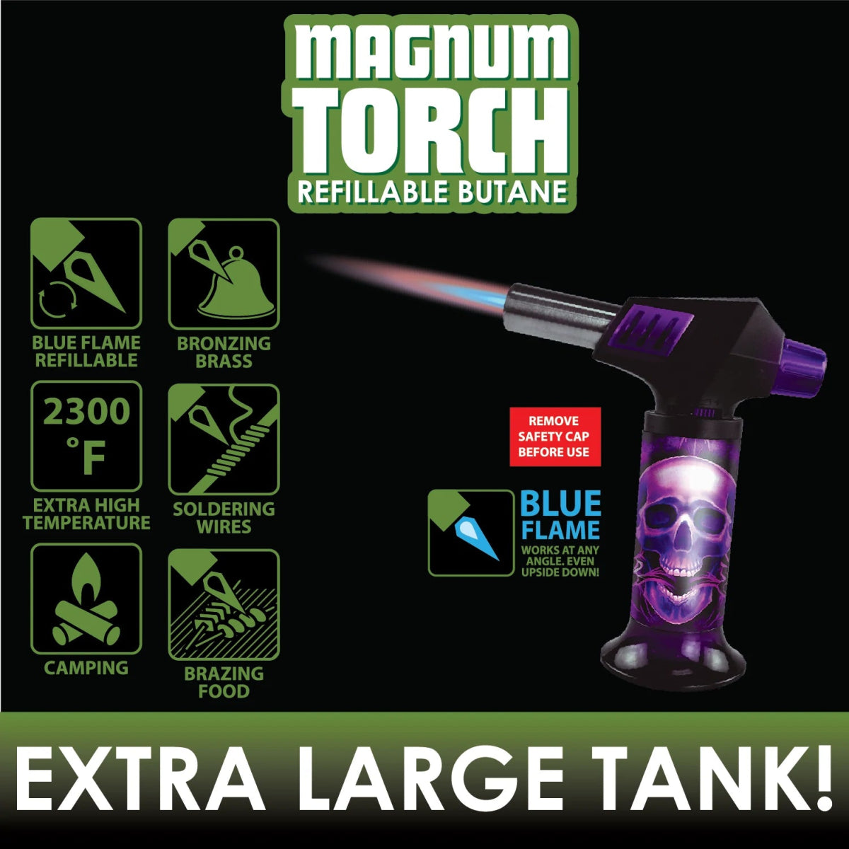 PRINTED MAGNUM TORCH 6CT DISPLAY - SMDistro