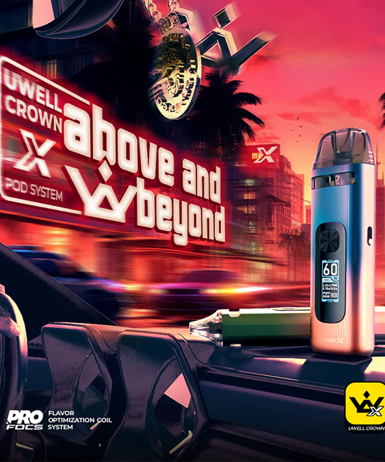 uWell Crown X Pod System - Wholesale | SMDistro