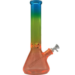 14.5" TRI - COLOR BEAKER BONG - SMDistro