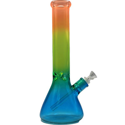 14.5" TRI - COLOR BEAKER BONG - SMDistro