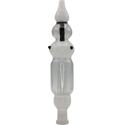 14.5MM WHITE GLASS NECTOR COLLECTOR SET - SMDistro