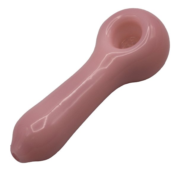 4" GLASS BOWL PINK - SMDistro
