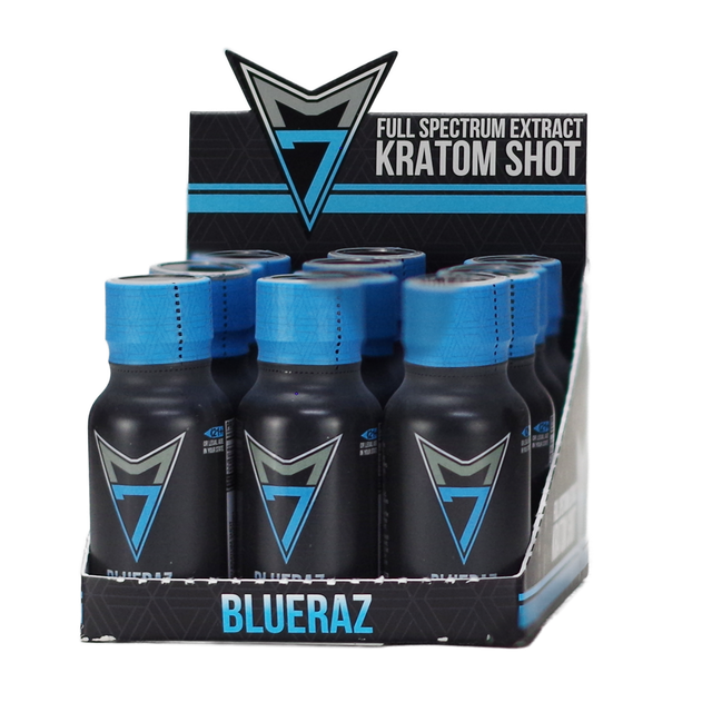 M7 Full Spectrum Extract Kratom Shot 12ct Display