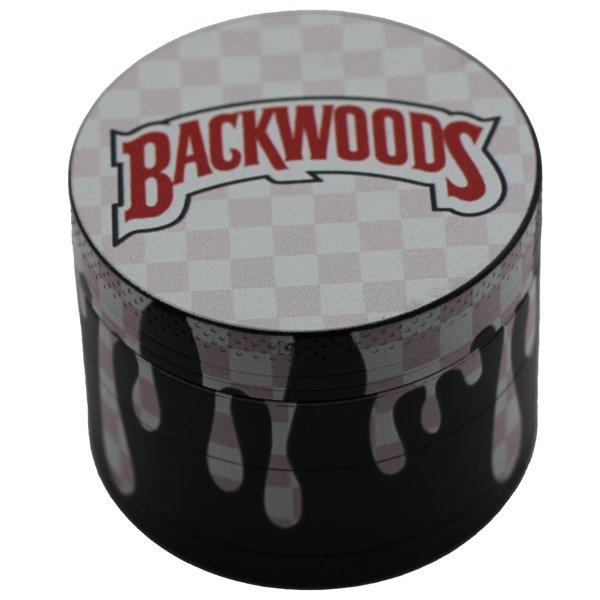 50MM GRINDER 4 PARTS ZINC ALLOY BACKWOODS - SMDistro