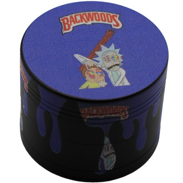 50MM GRINDER 4 PARTS ZINC ALLOY BACKWOODS - SMDistro