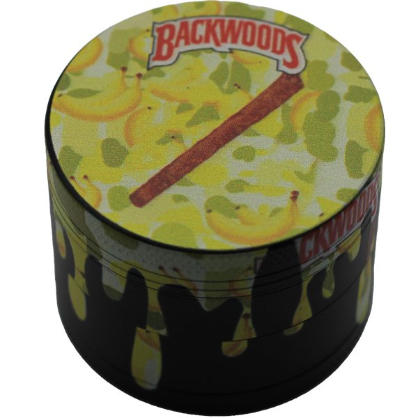 50MM GRINDER 4 PARTS ZINC ALLOY BACKWOODS - SMDistro