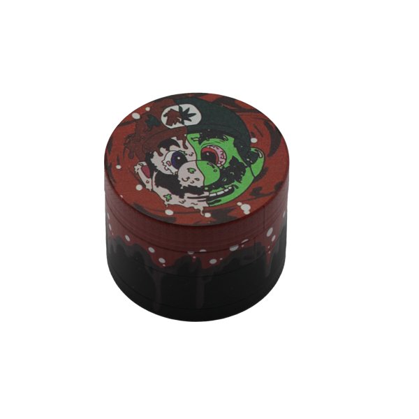 50MM GRINDER 4 PARTS ZINC ALLOY MARIO - SMDistro