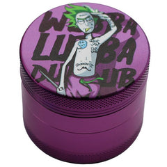 50MM GRINDER 4 PARTS ZINC ALLOY RICK AND MORTY - SMDistro