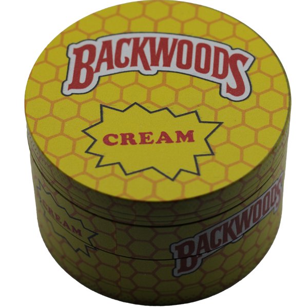 63MM GRINDER 4 PARTS ZINC ALLOY BACKWOODS - SMDistro