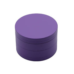 63MM GRINDER 4 PARTS ZINC ALLOY PURPLE - SMDistro