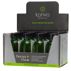 Kanva Botanicals Focus & Flow 12ct Display