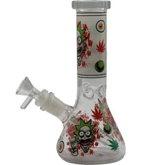 8" RICK N MORTY GLOW IN THE DARK BONG - SMDistro
