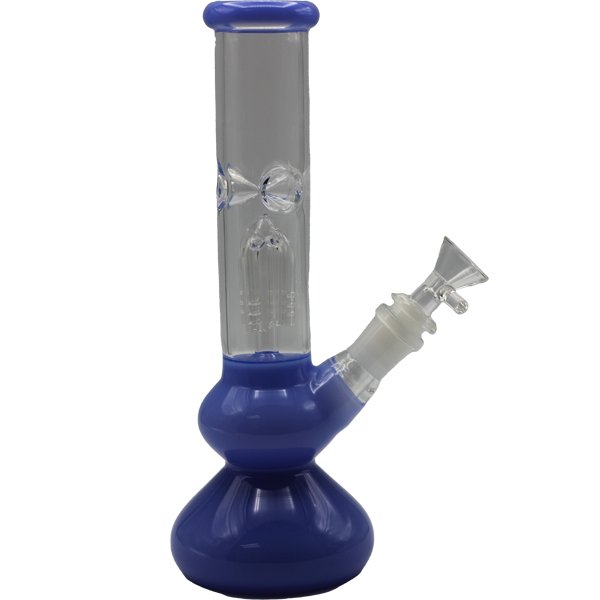 9.5" BLUE W/ TREE PERC BONG - SMDistro