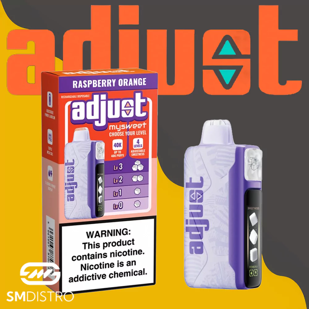Adjust MySweet Raspberry Orange - Wholesale | SMDistro