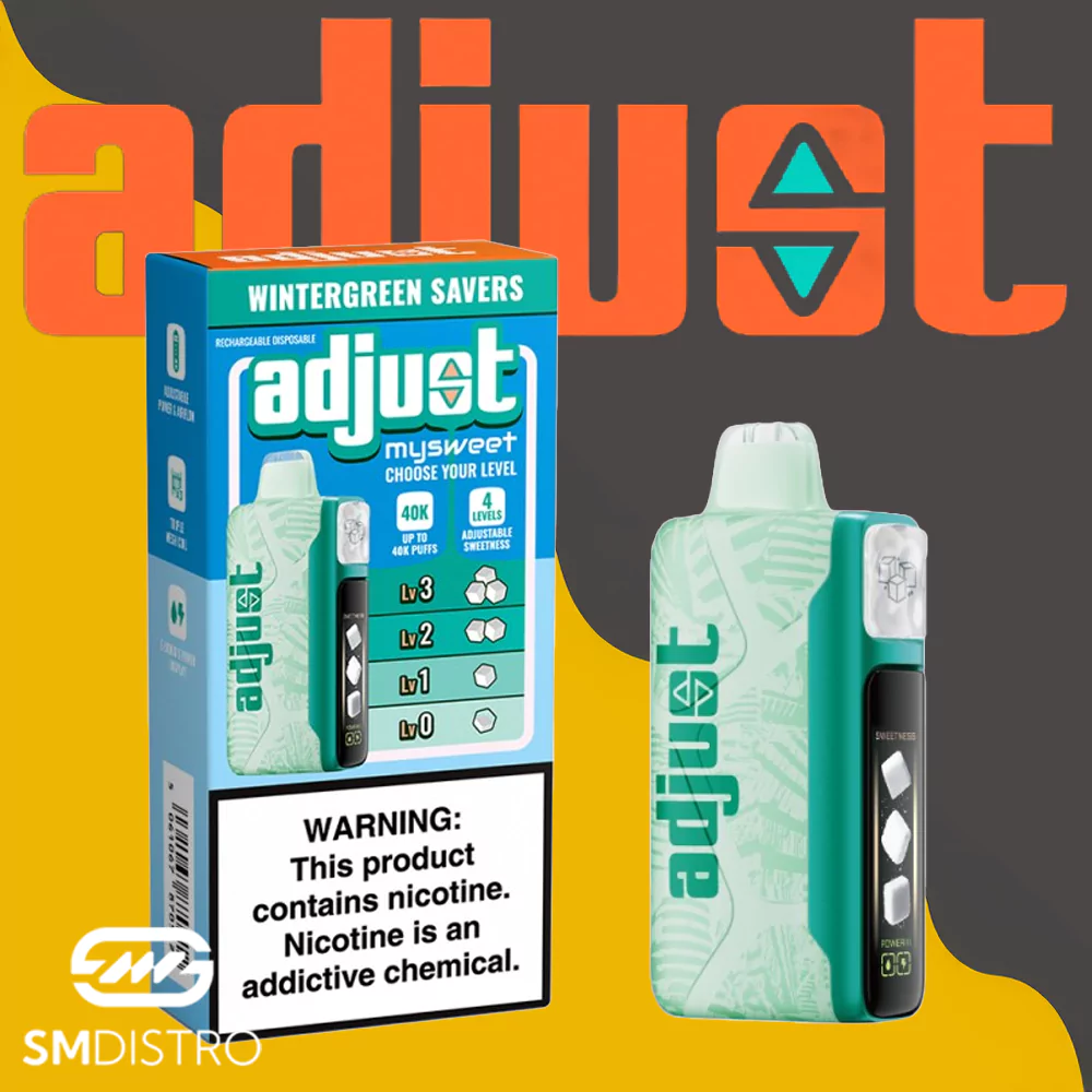 Adjust MySweet Wintergreen Savers - Wholesale | SMDistro