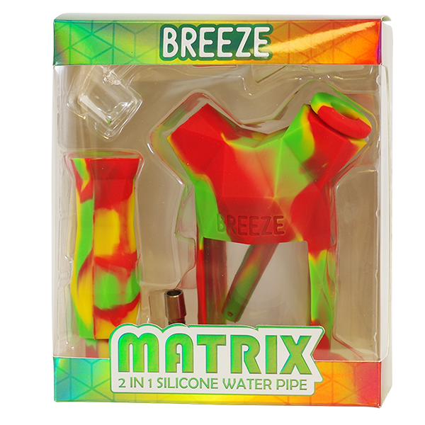 BREEZE MATRIX SILICONE WATER PIPE