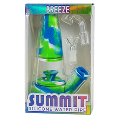 BREEZE SUMMIT SILICONE WATER PIPE