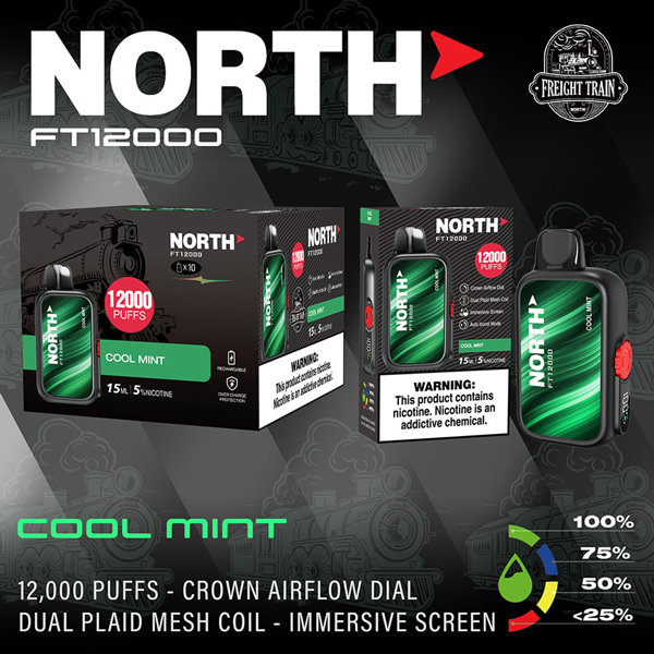 North FT12000 Disposable Vape - Cool Mint