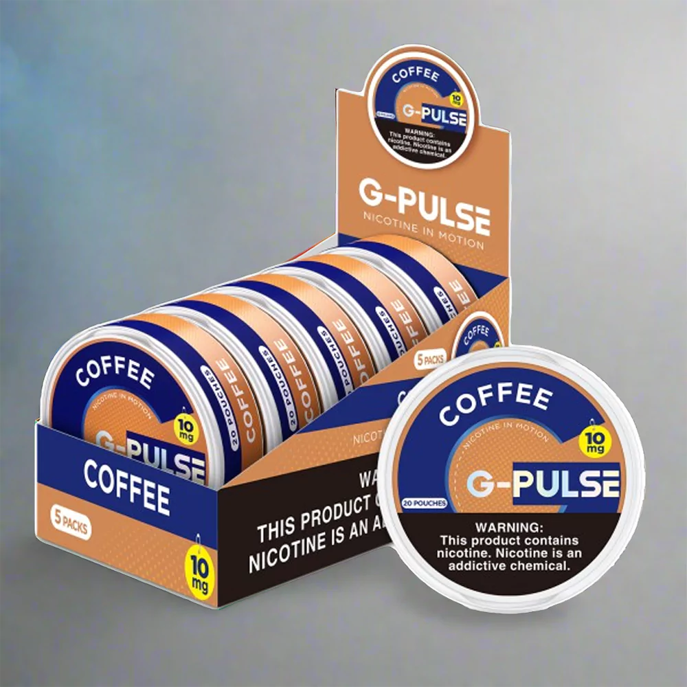 G-Pulse Coffee Nicotine Pouches - Wholesale | SMDistro