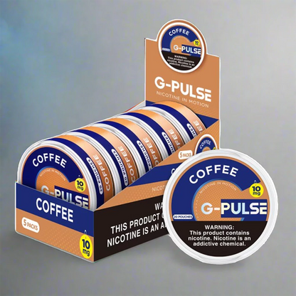 G-Pulse Coffee Nicotine Pouches - Wholesale | SMDistro