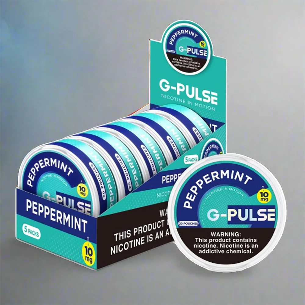 G-Pulse Peppermint Nicotine Pouches - Wholesale | SMDistro