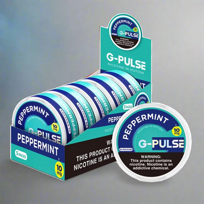 G-Pulse Peppermint Nicotine Pouches - Wholesale | SMDistro
