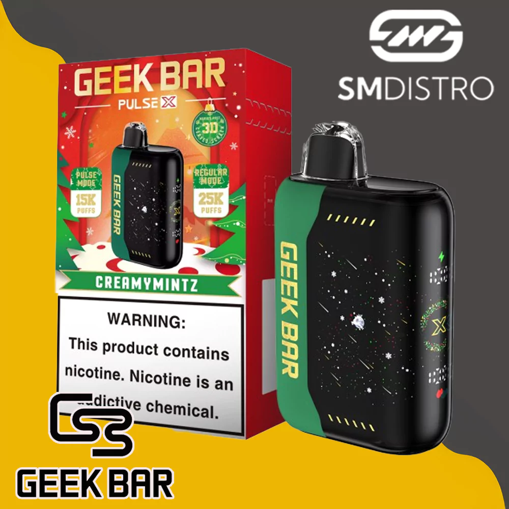 Geek bar Pulse X Christmas Edition CreamyMintz - Wholesale | SMDistro