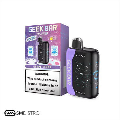 Geek Bar Pulse X Slush Edition Grape Slush - Wholesale | SMDistro