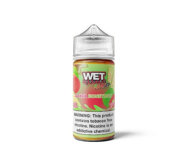 Wet Liquids 100ml Remixed Synthetic Nicotine E-Liquid (MSRP $19.99)