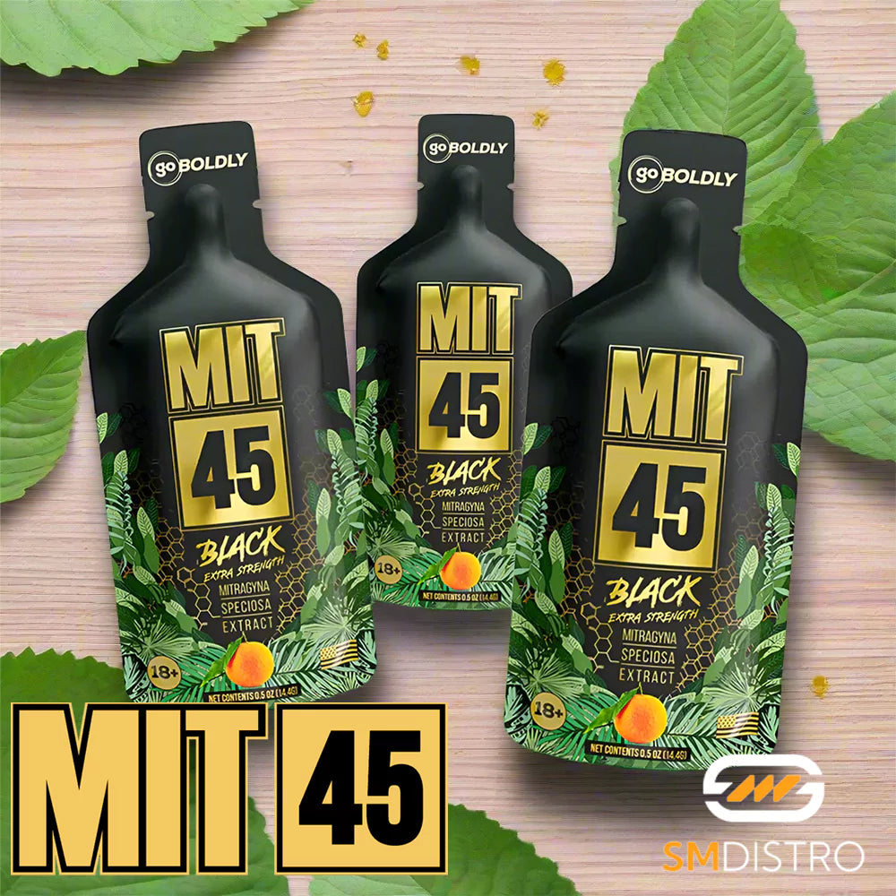 MIT 45 Black Go Extract Kratom - Wholesale | SMDistro