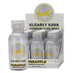 Klearly Kava Pineapple Shots 12ct Display