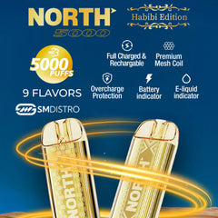 North Habibi Edition Disposable Vape - Wholesale | SMDistro