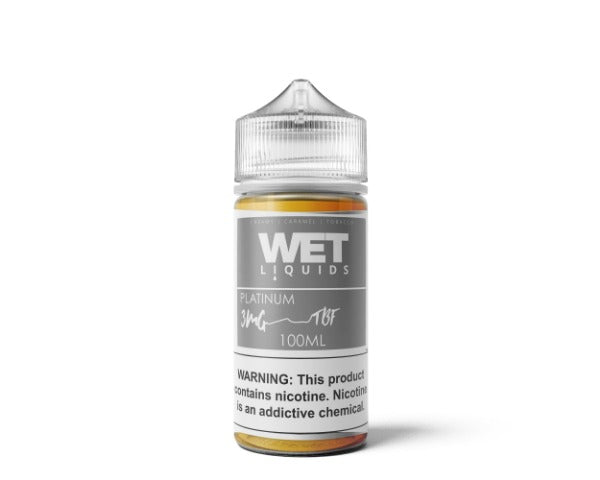 Wet Liquids 100ml Tobacco Flavors E-Liquid (MSRP $19.99)