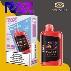 Raz LTX Disposable Vape Cherry Strapple - Wholesale | SMdistro