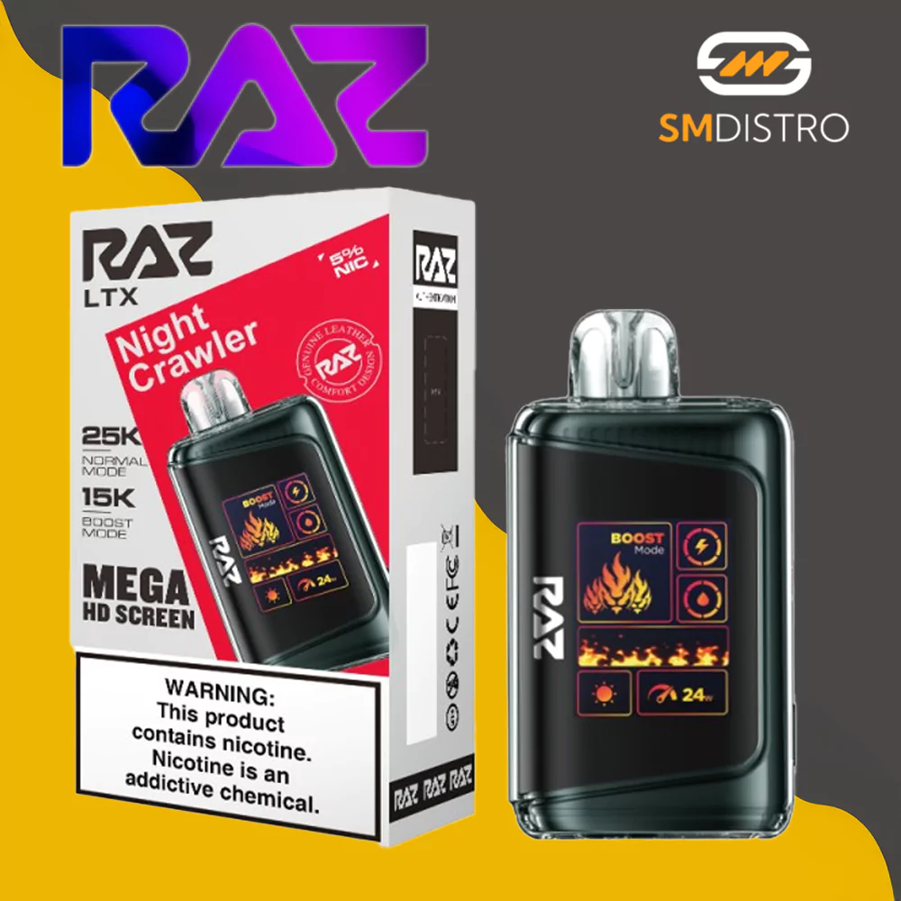 Raz LTX Disposable Vape Night Crawler - Wholesale | SMdistro