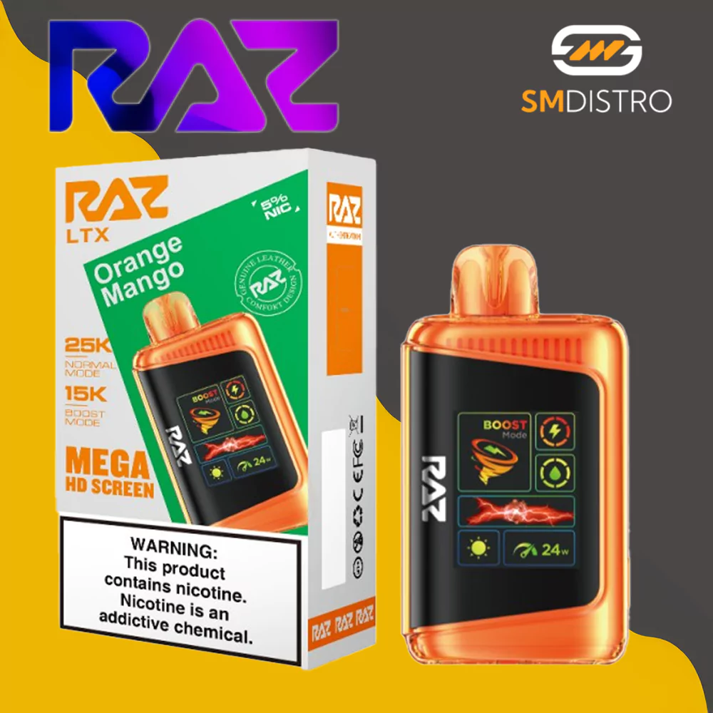 Raz LTX Disposable Vape Orange Mango - Wholesale | SMdistro