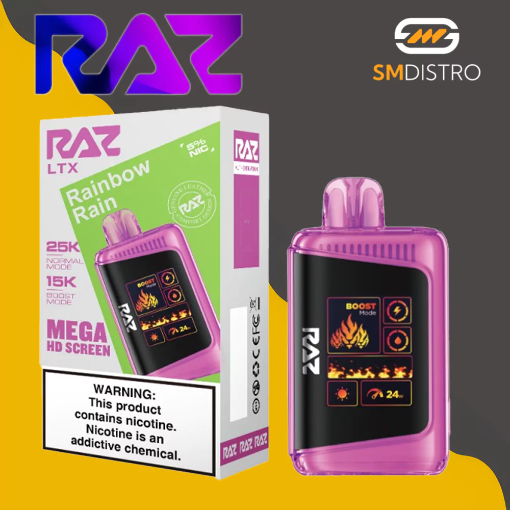 Raz LTX Disposable Vape Rainbow Rain - Wholesale | SMdistro