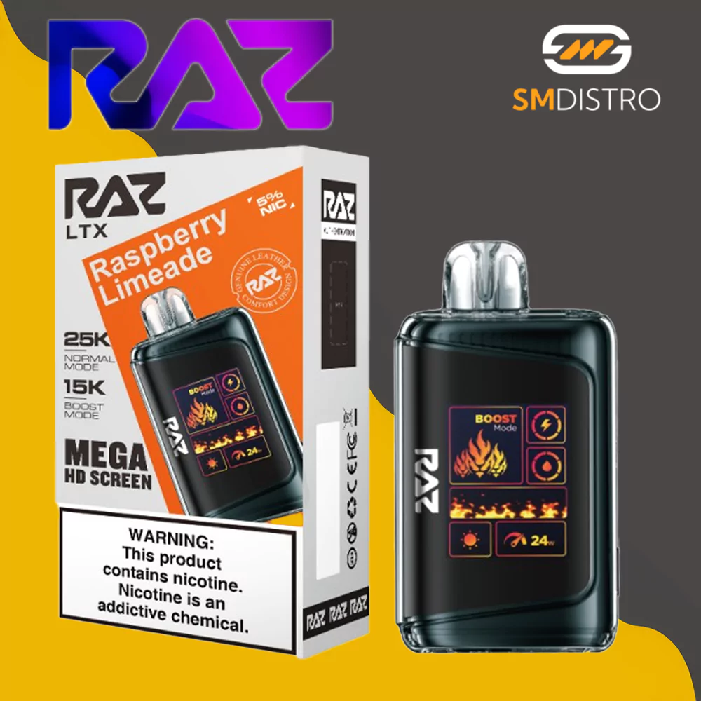 Raz LTX Disposable Vape Raspberry Limeade - Wholesale | SMdistro