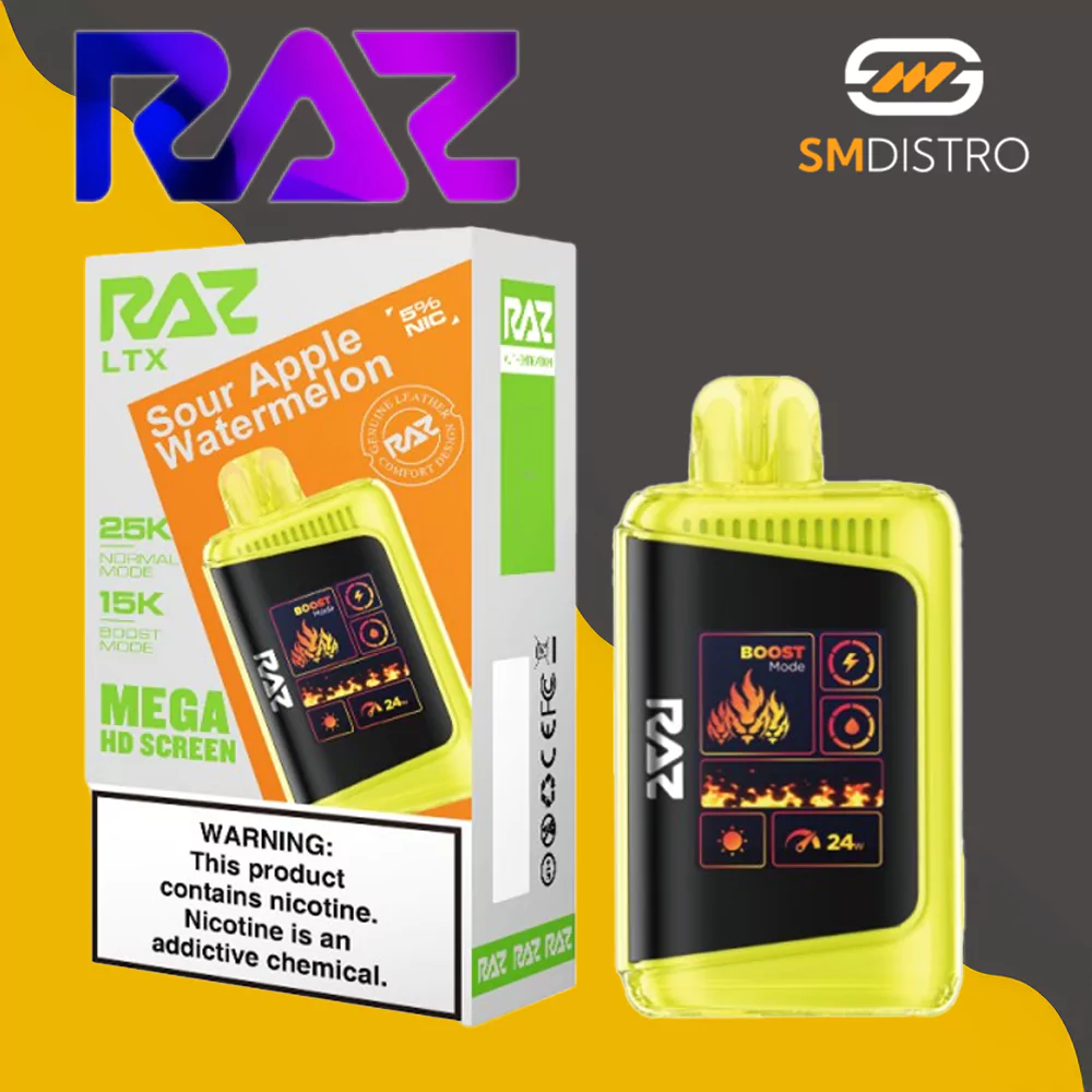 Raz LTX Disposable Vape Apple Apple Watermelon - Wholesale | SMdistro