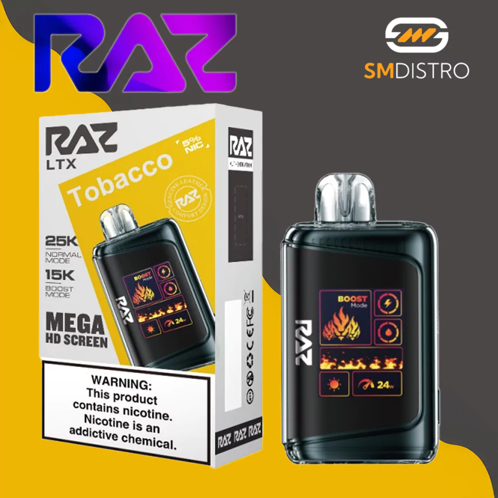 Raz LTX Disposable Vape Tobacco - Wholesale | SMdistro