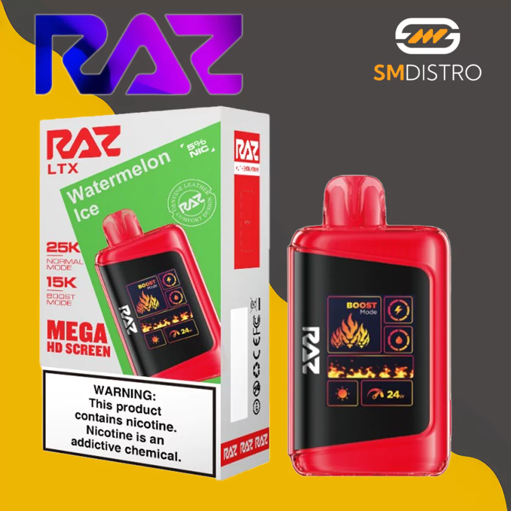 Raz LTX Disposable Vape Watermelon Ice - Wholesale | SMdistro