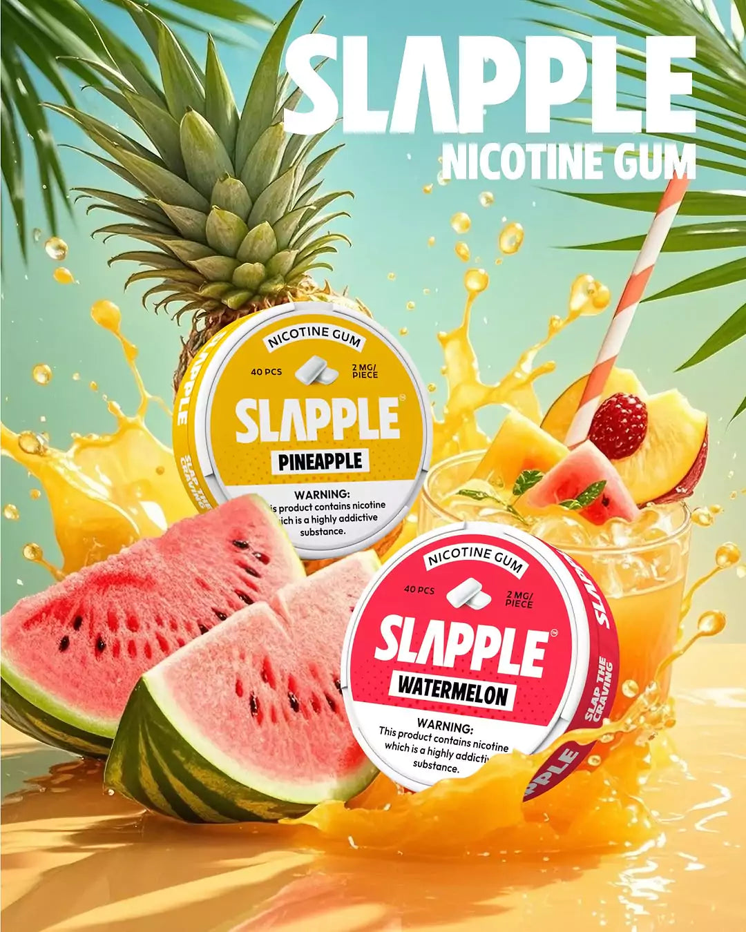Slaple Nicotine Gum | SMDistro B2B Wholesale