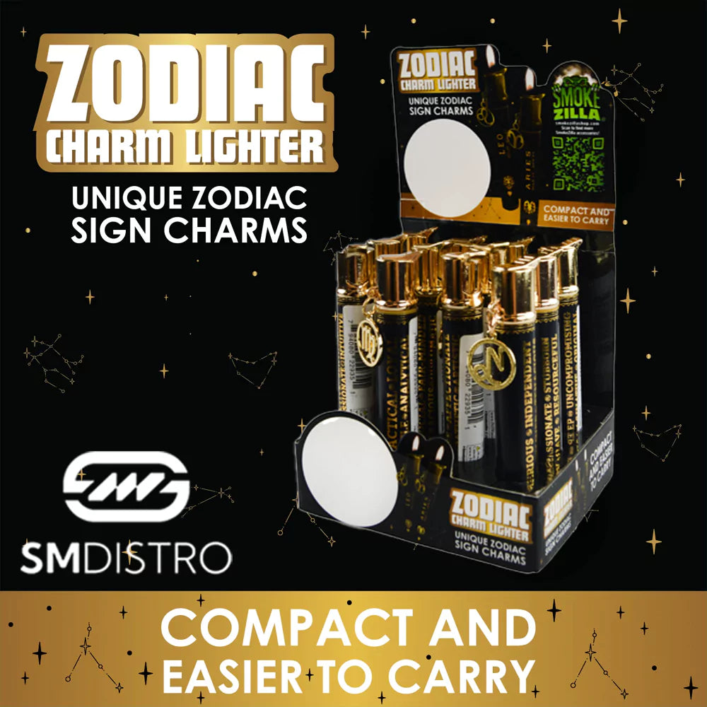 Smokezilla Zodiac Charm Lighter - Wholesale | SMDistro