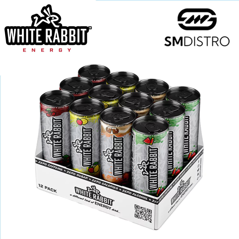 White Rabbit Energy Kratom Seltzer 12ct Case - Wholesale | SMDistro