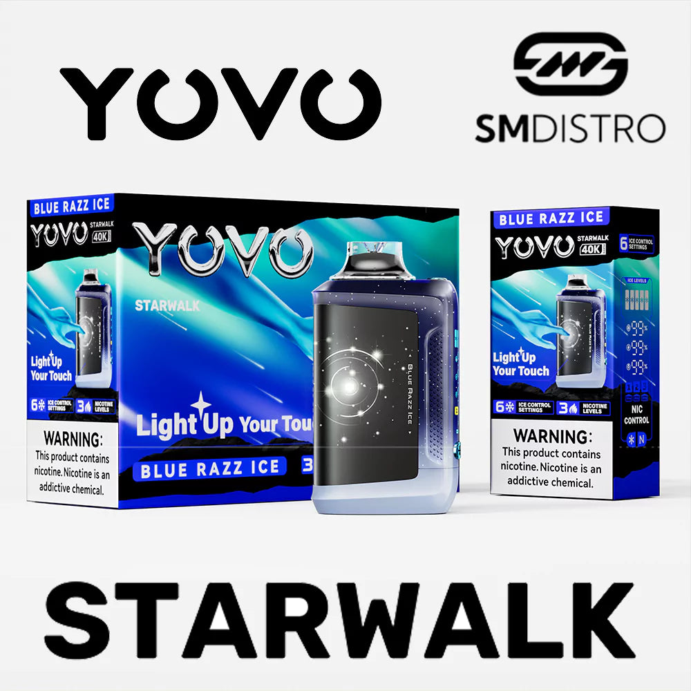 Yovo Starwalk Blue Razz Ice - Wholesale | SMDistro