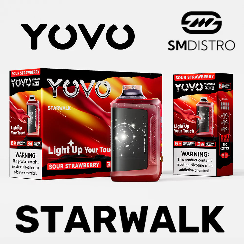 Yovo Starwalk Sour Strawberry - Wholesale | SMDistro