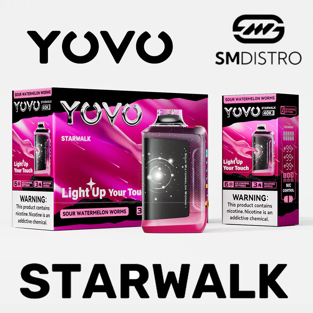Yovo Starwalk Sour Watermelon Worms - Wholesale | SMDistro