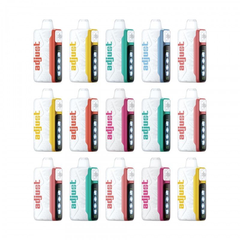 Adjust MyCool 20mL 5% Nicotine 40K Puffs Disposable Vape - Display of 5 (MSRP $29.99 Each) - SMDistro